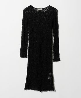 ERIKOKATORI/＜ERIKOKATORI＞LACE FRILL DRESS/ワンピース/ワンピース
