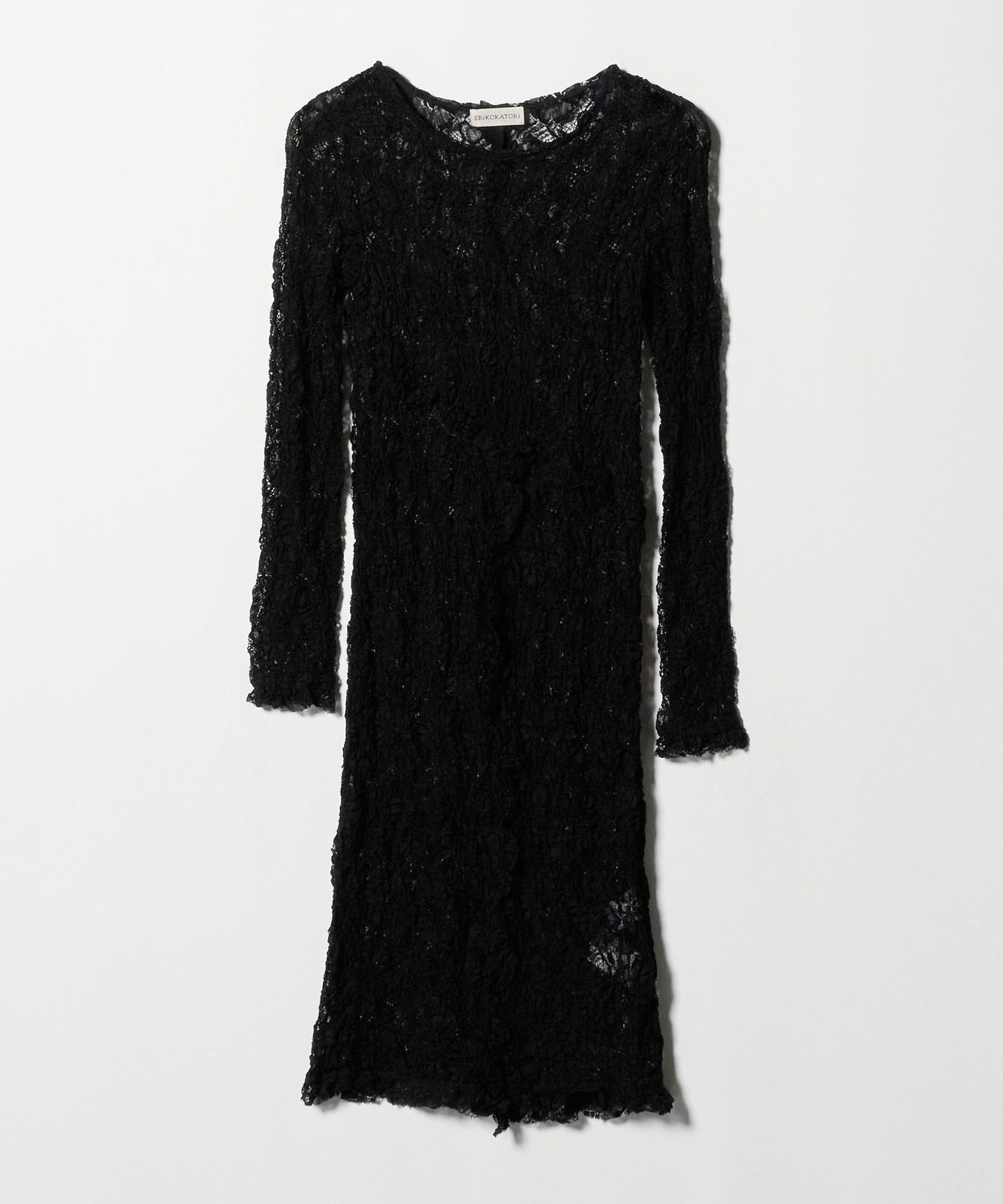 erikokatori/オーバーオール/FREE/コットン/ek4-3-2// ERIKOKATORI フード付きモッズコート Lサイズ グレー\u203b最終値下げ