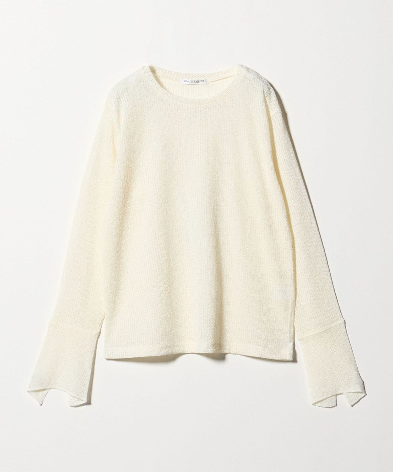 レースカフス ロングスリーブ カットソー