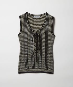 LOW CLASSIC/＜LOW CLASSIC＞レースアップ ニットベスト/ベスト