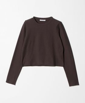 BEAUTY&YOUTH/コットンポリエステル ラメロングスリーブカットソー/Tシャツ / カットソー