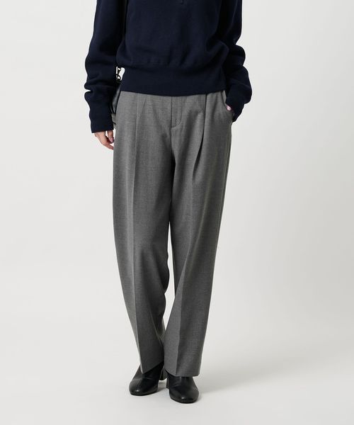 BEAUTY&YOUTH/タックテーパードパンツ ウォッシャブル/その他パンツ