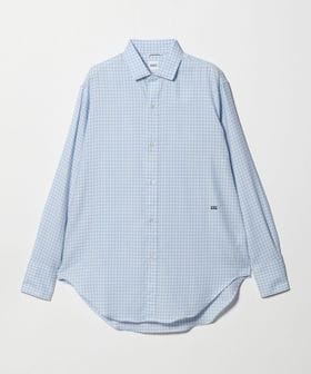BOWTE/＜BOWTE＞SERGE SAX―BLUE GINGHAM DRESS SHIRT/シャツ/シャツ / ブラウス