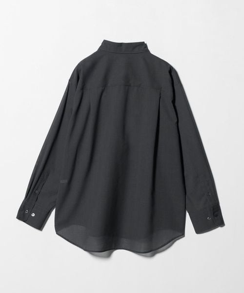 H BEAUTY&YOUTH　レギュラーカラー シャツ　M　定価３万　新品 H＞ザ ユージュアル バルーンレギュラーカラーシャツ（シャツ