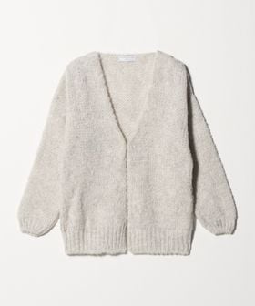 TRICOTS JEAN MARC/【別注】＜TRICOTS JEAN MARC＞ミドルゲージ ノーボタンカーディガン/カーディガン / ボレロ