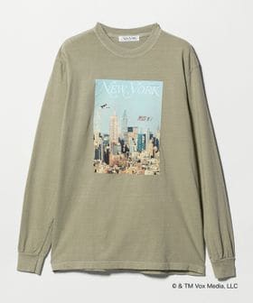 BEAUTY&YOUTH/【別注】＜NEW YORK MAGAZINE＞ロングスリーブ Tシャツ/Tシャツ / カットソー