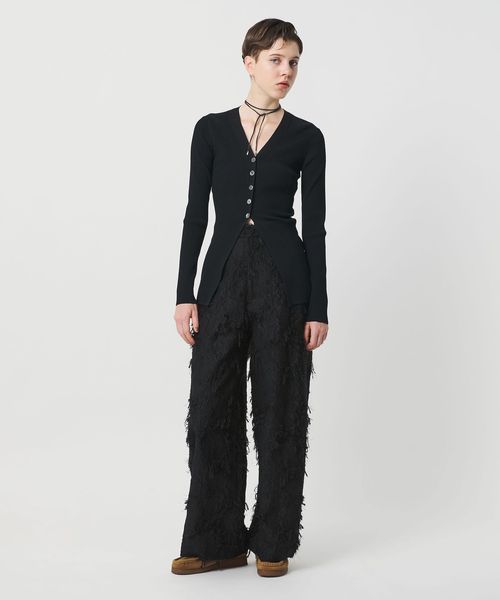 H BEAUTY&YOUTH/＜H＞ジャカード ワイドパンツ/その他パンツ