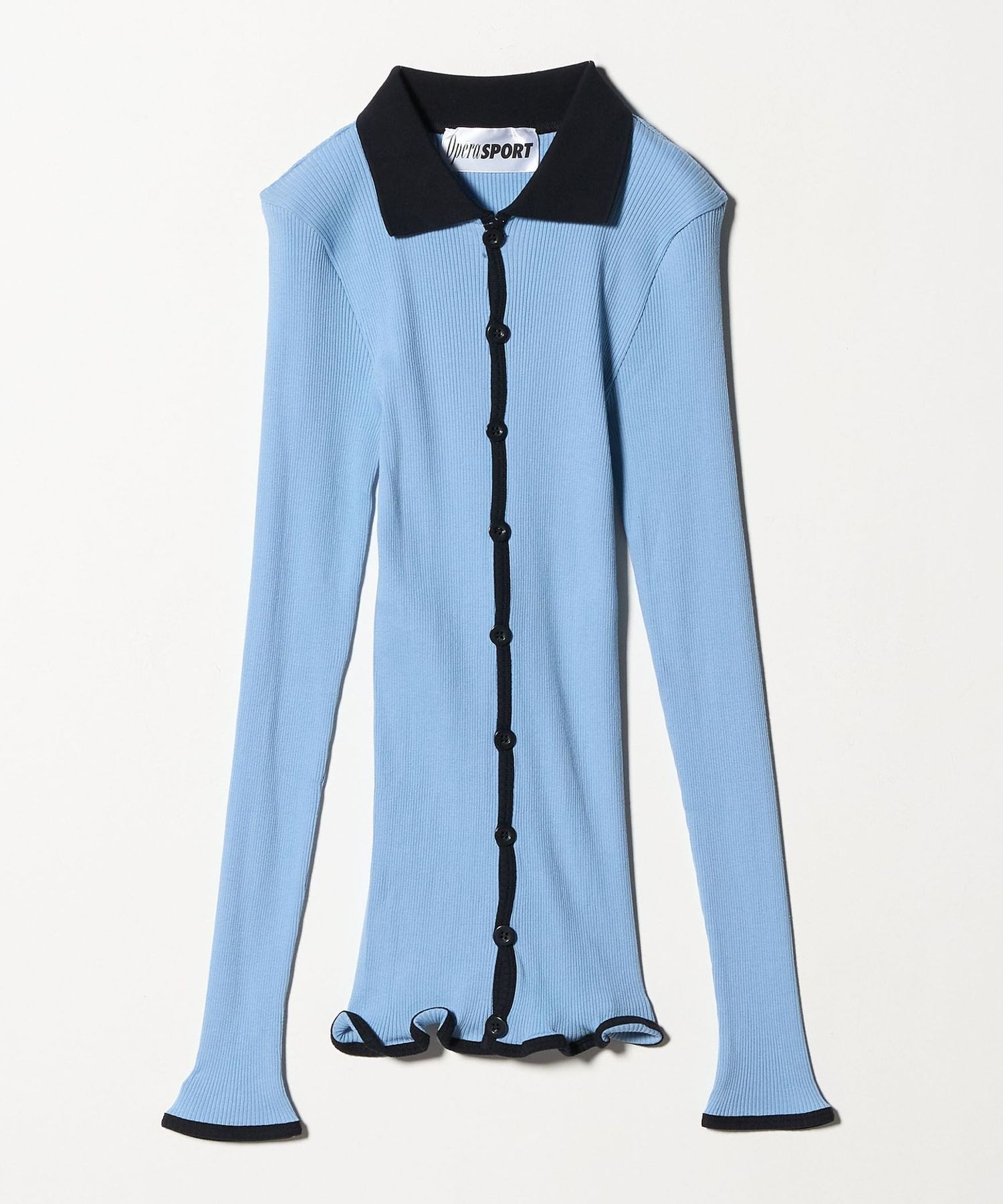 OperaSPORT＞LAURA SHIRT CARDIGAN/カーディガン