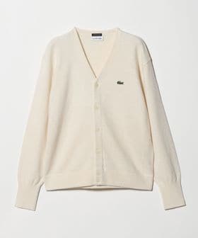 LACOSTE/【別注】＜LACOSTE＞ロングスリーブニットカーディガン/カーディガン / ボレロ