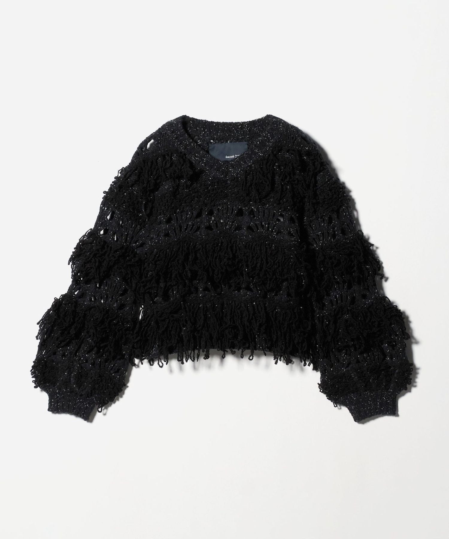 BOUSSOLE / ニット boussole＞FRINGE V NECK POULLOVER/ニット