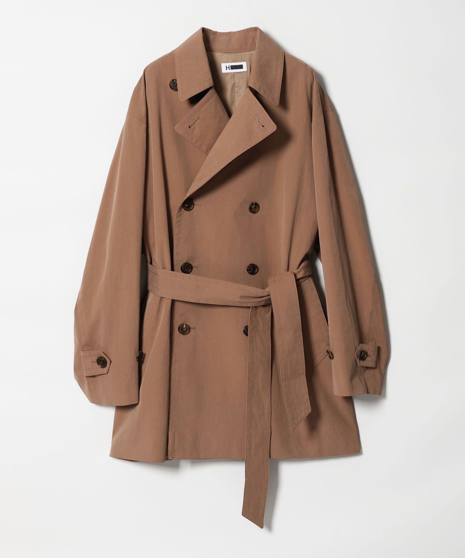 極美品　23区 中村アンさん着用ハイツイストコットンツイル トレンチコート　44 中村アンさん着用】ハイツイストコットンツイル トレンチコート