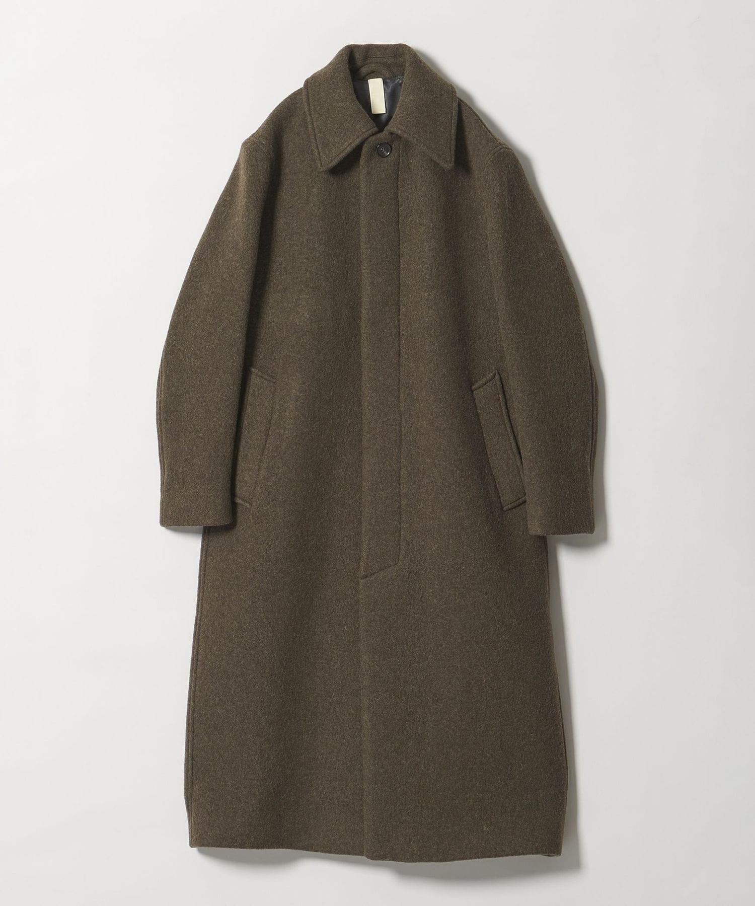 Sunflower ロングコート サイズ48 SUNFLOWER サンフラワー 23AW WINTER COAT ウィンターコート ブラック