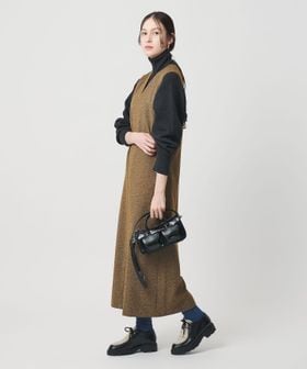 BEAUTY&YOUTH/ポリエステルツイードライク ジャンパースカート/ジャンパースカート