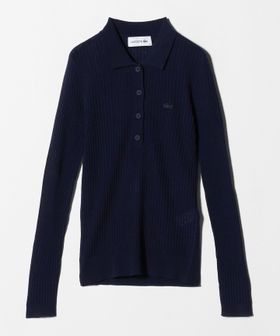 LACOSTE/＜LACOSTE＞ポロカラーニットプルオーバー/ニット / セーター