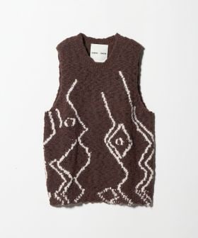 CMMN SWDN/＜CMMN SWDN＞モロッコニットベスト/ベスト