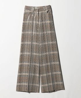 CMMN SWDN/＜CMMN SWDN＞5ポケットチェックワイドパンツ/その他パンツ