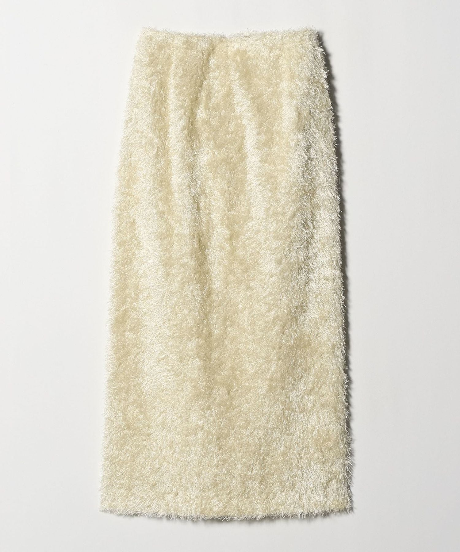 H＞ポリエステル フリンジ ロングスカート