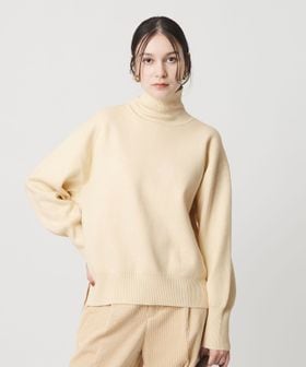 BEAUTY&YOUTH/ミラノリブ タートルネック ニットプルオーバー ウォッシャブル/ニット / セーター