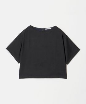 BEAUTY&YOUTH/ポリエステル スエードライク クロップドTシャツ/Tシャツ / カットソー
