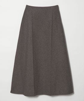 BEAUTY&YOUTH/毛ポリエステル フランネル プレスフレアスカート/ミモレ / ロング