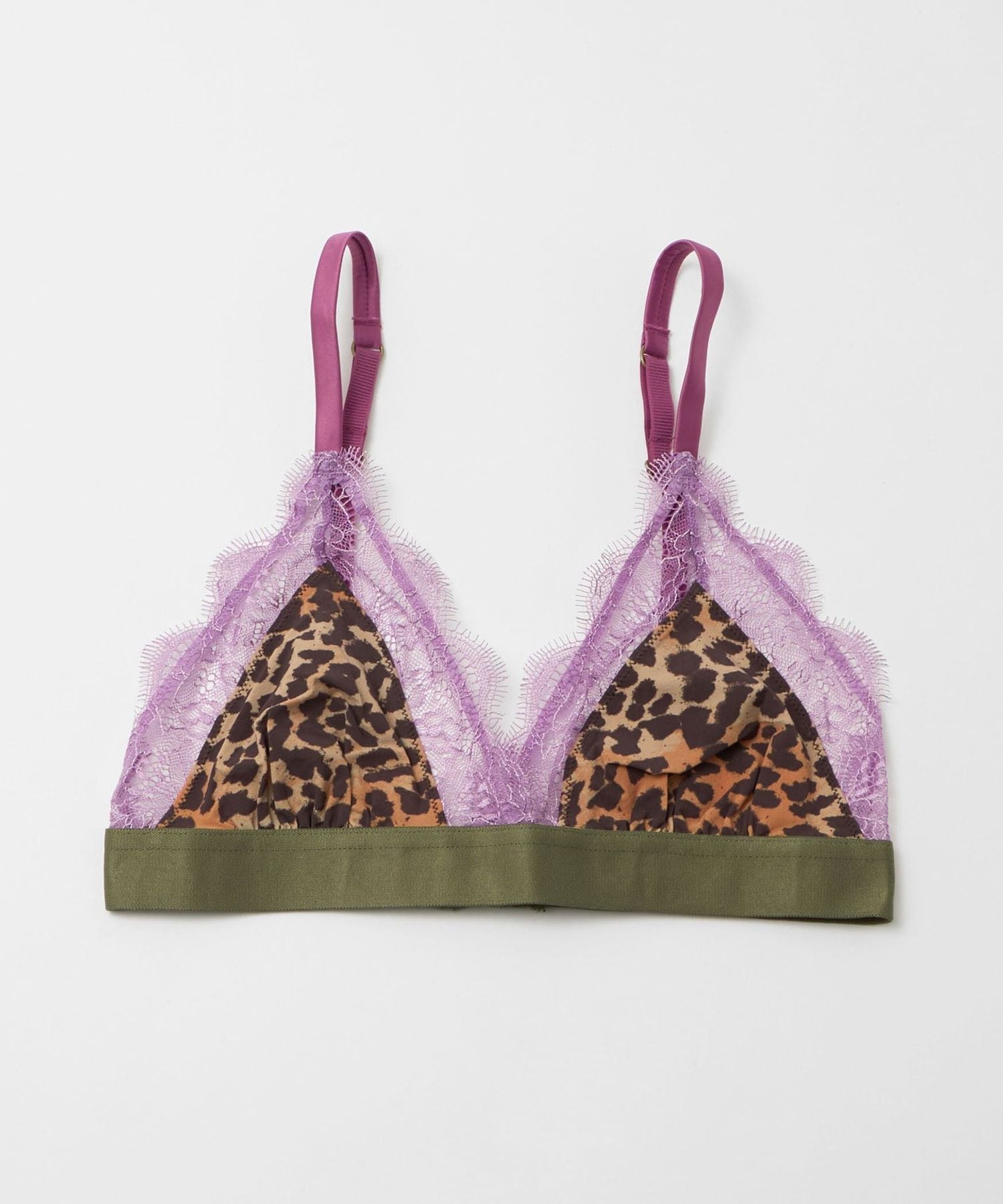 LOVE Stories＞LOVE LACE LEOPARD BRA/ブラ