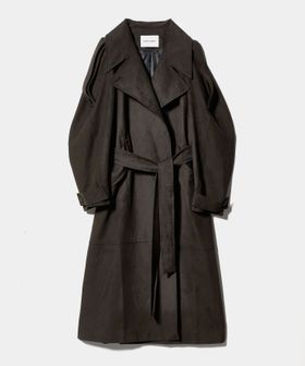 LOW CLASSIC/＜LOW CLASSIC＞スエードライク トレンチコート/トレンチコート