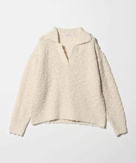 BEAUTY&YOUTH/スラブヤーン スキッパー ニットプルオーバー/ニット / セーター