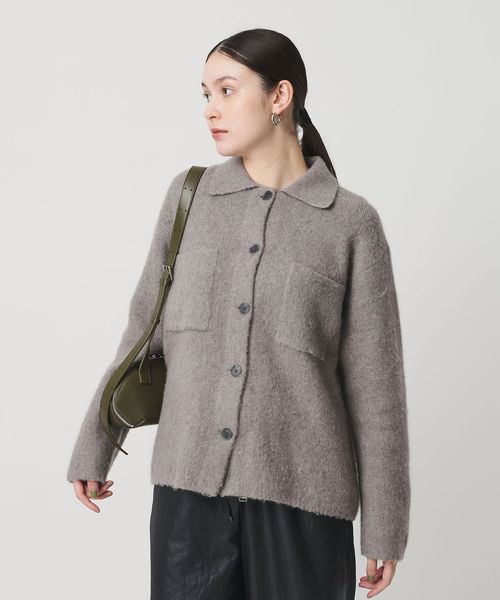 BEAUTY&YOUTH/チャイニーズラクーンブレンド ポケット シャツカーディガン/カーディガン / ボレロ