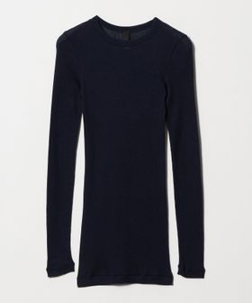 Souple Luz/＜Souple Luz＞COTTON CASHMERE RIB CREW―NECK/カットソー/Tシャツ / カットソー