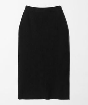 BEAUTY&YOUTH/【WEB限定 Wardrobe DAILY MINIMAL】ポリエステルコットン リブニットタイトスカート ウォッシャブル/ミモレ / ロング