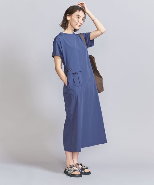 別注】＜THOUSAND MILE＞ショートスリーブワンピース ―はっ水  