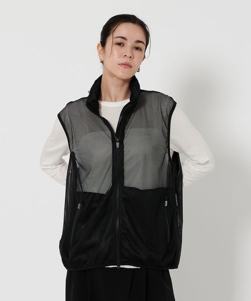 MARMOT CAPITAL/＜MARMOT CAPITAL＞PERTEX フロントメッシュ コンビベスト/ベスト