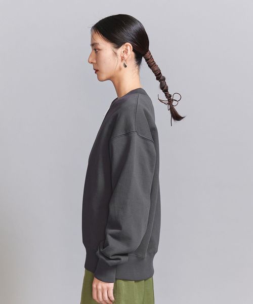 AEWEN MATOPH パーカー UNITED ARROWS 裏起毛 ジップ コットン裏毛 フロントジップ スウェット