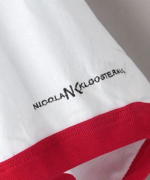 JANE SMITH＞NICOLA KLOOSTERMAN NINE LIVES/リンガーTシャツ