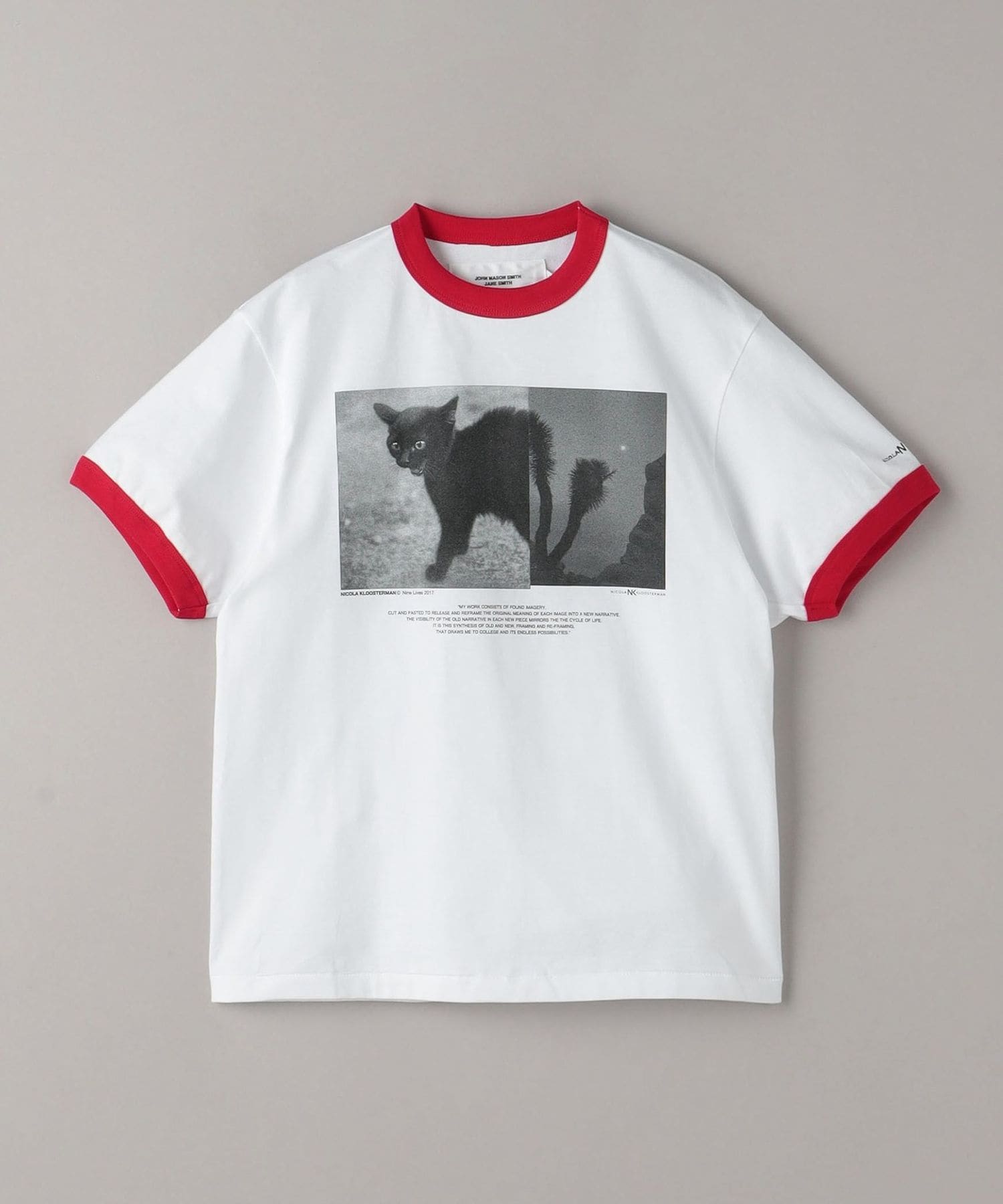 JANE SMITH:NINE LIVES リンガー TEE JANE SMITH:NINE LIVES リンガー TEE（Tシャツ/カットソー