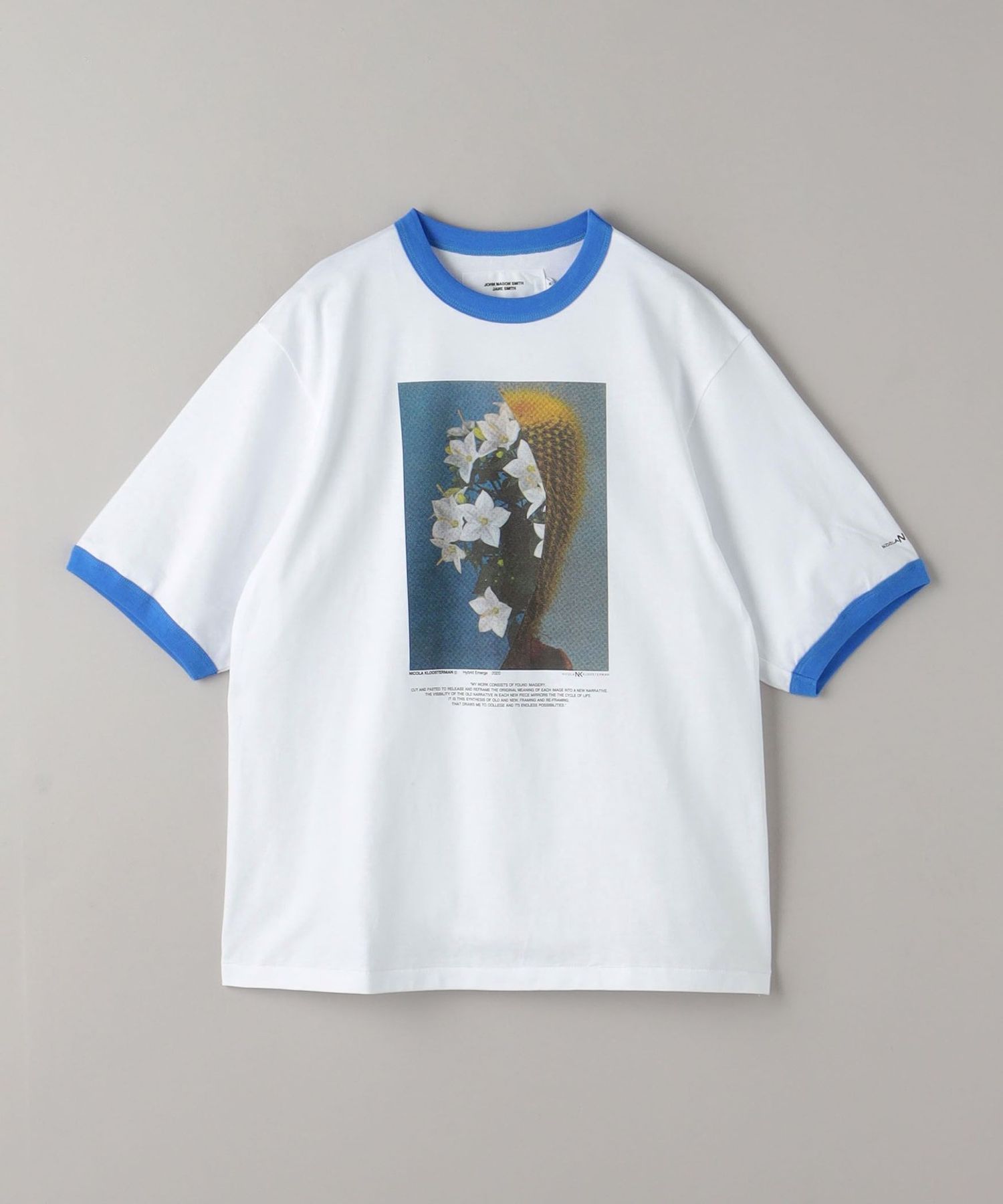 JANE SMITH＞NICOLA KLOOSTERMAN HYBRID/リンガーTシャツ