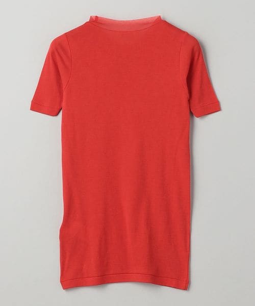 AURALEE スーパーハイガーゼシアーリブT オーラリー AURALEE＞シアーリブガーゼ Tシャツ