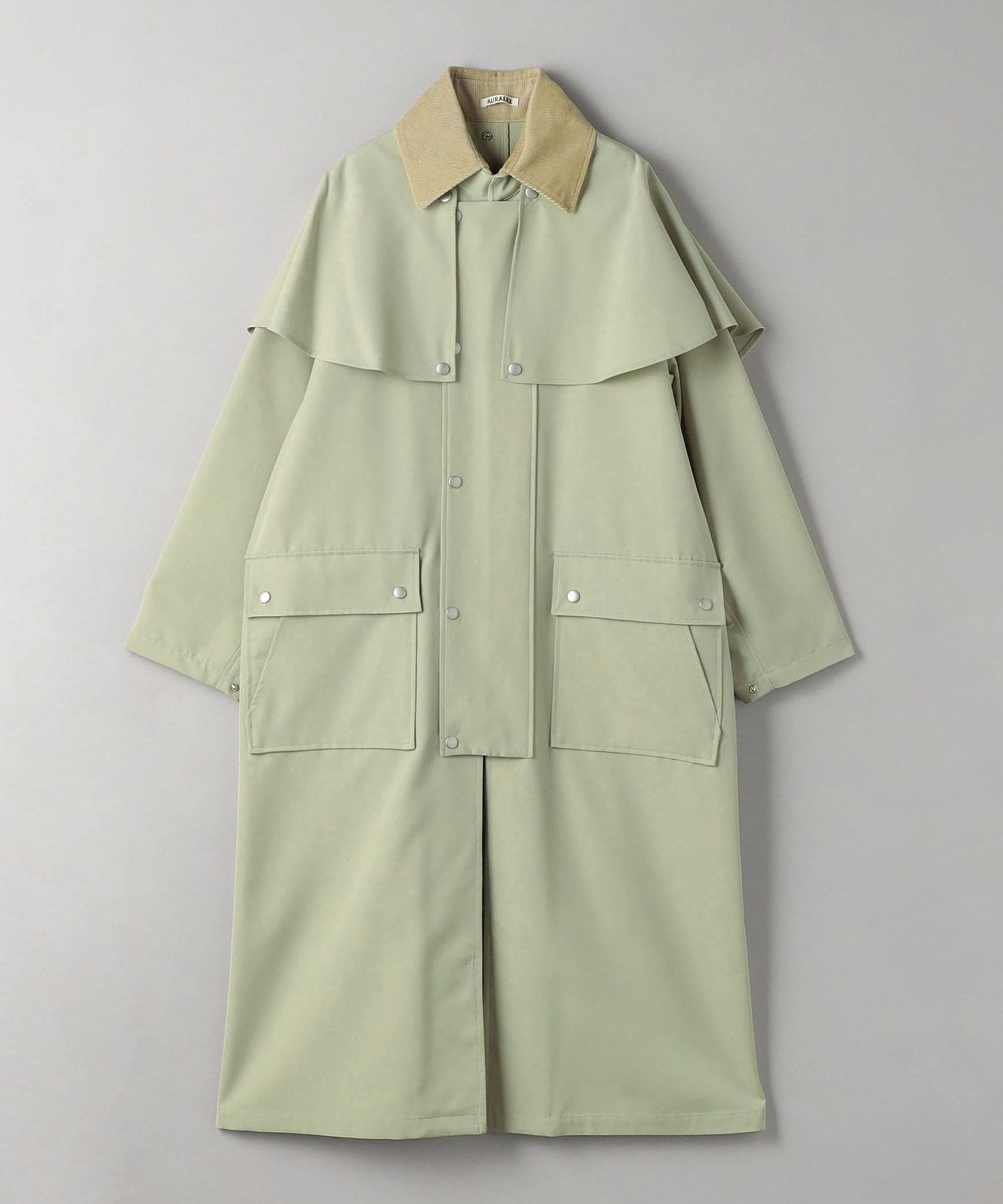 AURALEE＞ウールキャンバス コート