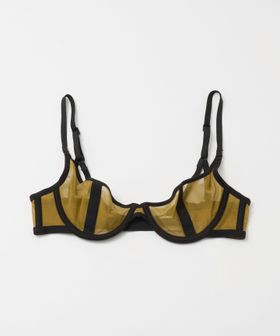 H BEAUTY&YOUTH/＜HER SENSES＞MESH UNDERWIRE DEMI BRA/ブラ/アンダーウェア（トップス）