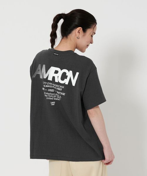 Americana＞ロゴプリント Tシャツ