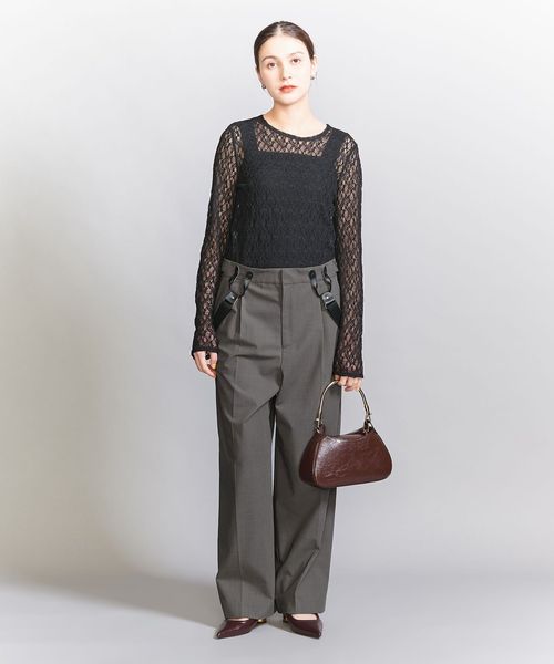 BEAUTY&YOUTH/サスペンダー ストレートパンツ ―2WAY― サスペンダー ストレートパンツ ―2WAY―
