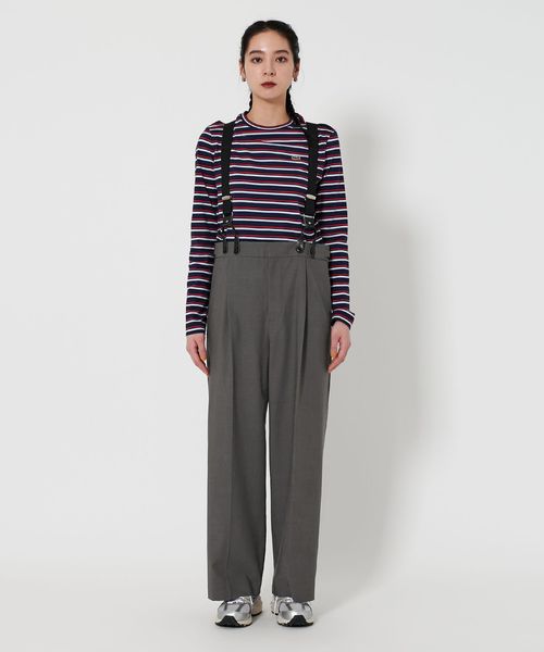 BEAUTY&YOUTH/サスペンダー ストレートパンツ ―2WAY― サスペンダー ストレートパンツ ―2WAY―