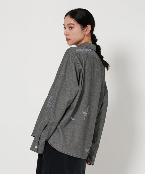 B&Y アローズ 別注 PAYDAY エンブロイダリー 半袖オールインワン 刺繍 B&Y アローズ 別注 PAYDAY エンブロイダリー 半袖オールインワン