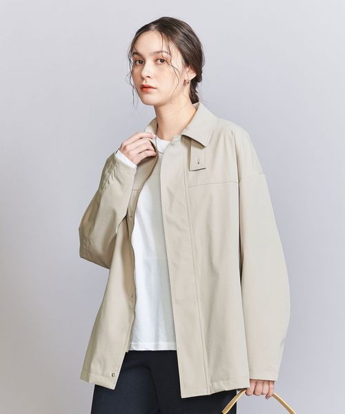 【UNITED ARROWS】美品 フートジップコート WEB限定】ツイル ジップコート ―撥水加工―