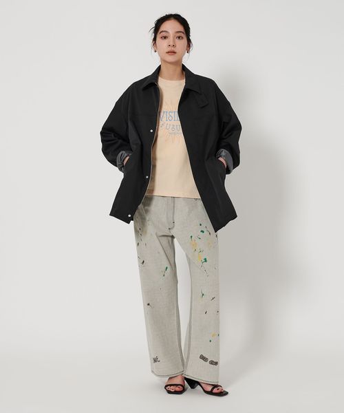 WEB限定】ツイル ジップコート ―撥水加工―