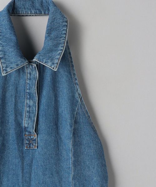 SERGE de bleu＞デニム サロペット