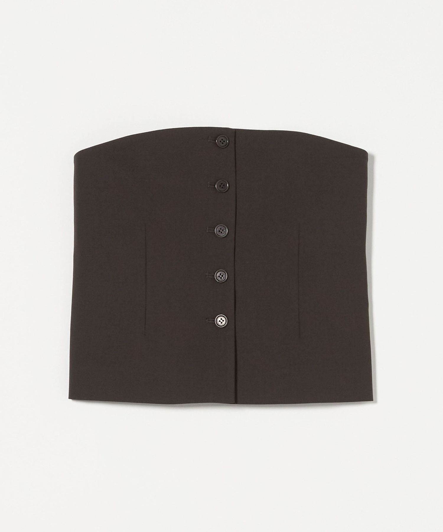 AMOMENTO＞BUTTON UP BUSTIER/ビスチェ