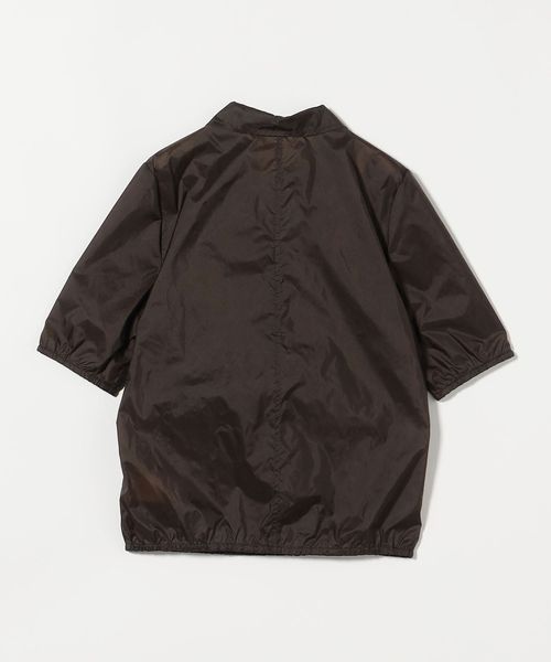 【美品】AMOMENTO アモーメント ハーフジップ トップス SHEER HALF ZIP UP TOP-シアーハーフジップアップトップ