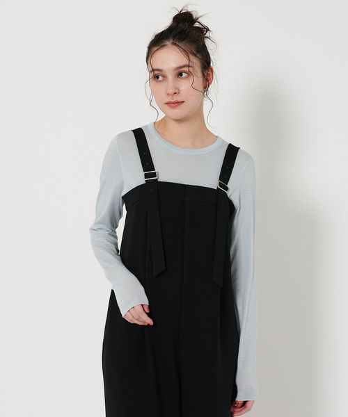 セルロースブレンド クルーネック カットソー