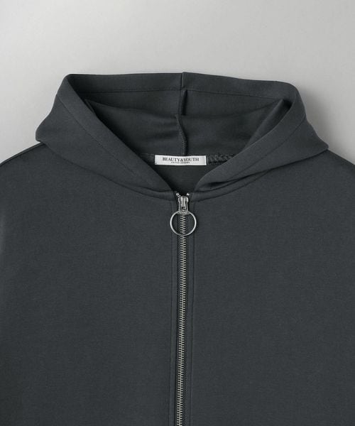 BEAUTY&YOUTH 【別注】ジップフーディ グレー BEAUTY&YOUTH UNITED ARROWS｜【別注】<GOOD ROCK SPEED>FORD